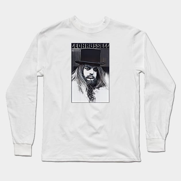 Leon russell//Vintage for fans Long Sleeve T-Shirt by DetikWaktu